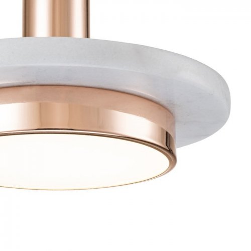 Подвесной светильник Escada 10260/1 LED*12W Gold/White marble Подвесной светильник Escada 10260/1 LED*12W Gold/White marble