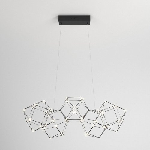 Подвесной светильник Eurosvet Uma 90168/5 черный жемчуг Подвесной светильник Eurosvet Uma 90168/5 черный жемчуг