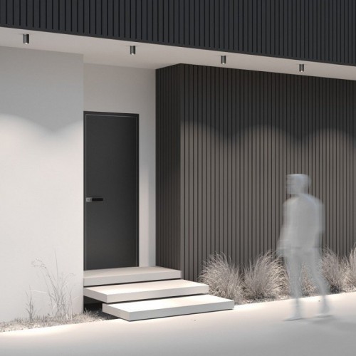 Потолочный светильник Maytoni уличный Roll O307CL-01B