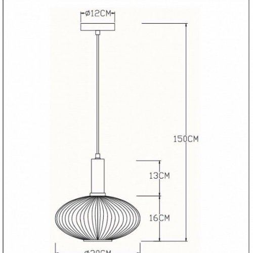 Подвесной светильник Lucide Maloto 45386/30/62