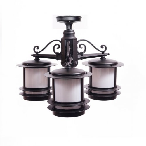 Потолочный светильник уличный Oasis Light TOKIO 68370A/3 Bl opal