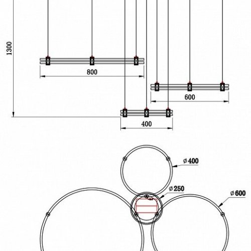 Подвесной светильник Stilfort 4006/05/03PL