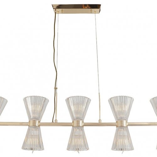 Подвесная люстра Newport Christina 3615/S gold new М0069511 Подвесная люстра Newport Christina 3615/S gold new М0069511