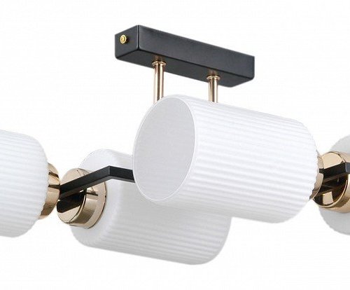 Потолочный светильник ILLUMICO IL0809-4ASQ-25 BK AB NAPLES