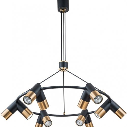 Подвесная люстра Indigo Doppio 11036/12P Black V000455 Подвесная люстра Indigo Doppio 11036/12P Black V000455