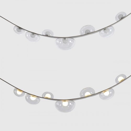 Подвесной светильник Crystal Lux BOSQUE SP7 L3000 GREY/TRANSPARENT