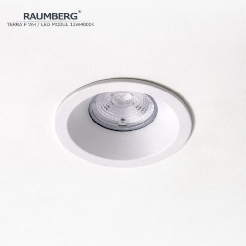 Точечный светильник Terra F TerraF\Wh\12W4000K
