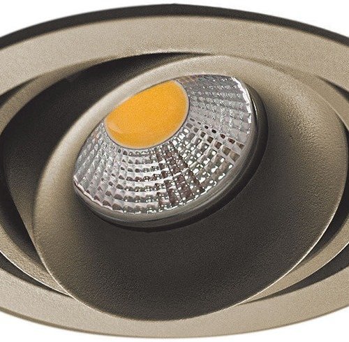 Точечный светильник Lumme DL18615/01WW-R Champagne/Black