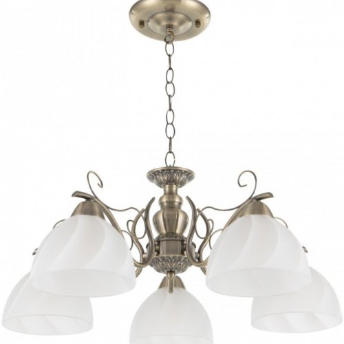 Подвесная люстра Amalfi-0644 330644/5 AB Подвесная люстра Amalfi-0644 330644/5 AB