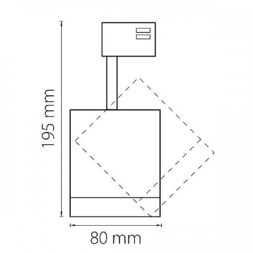 Трековый светодиодный светильник Lightstar Canno Led 301264 Трековый светодиодный светильник Lightstar Canno Led 301264