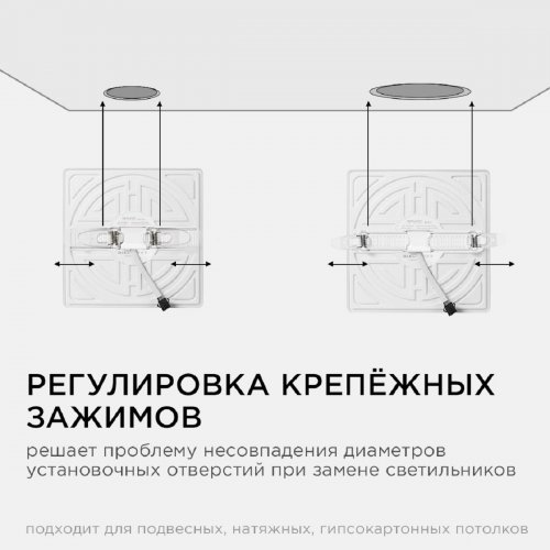Встраиваемая светодиодная панель Apeyron 06-131