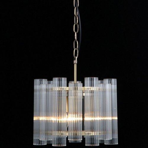 Подвесная люстра Illumico IL0686-3PSQ-24 AB LYRA