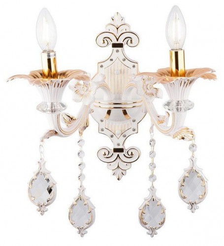 Бра AM-Group CLEOPATRA CLEOPATRA AP2 WH+GL Бра AM-Group CLEOPATRA CLEOPATRA AP2 WH+GL