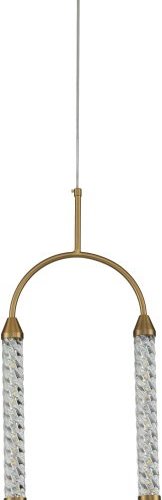 Подвесной светодиодный светильник Indigo Ellisse 14005/1PGold V000028L Подвесной светодиодный светильник Indigo Ellisse 14005/1PGold V000028L