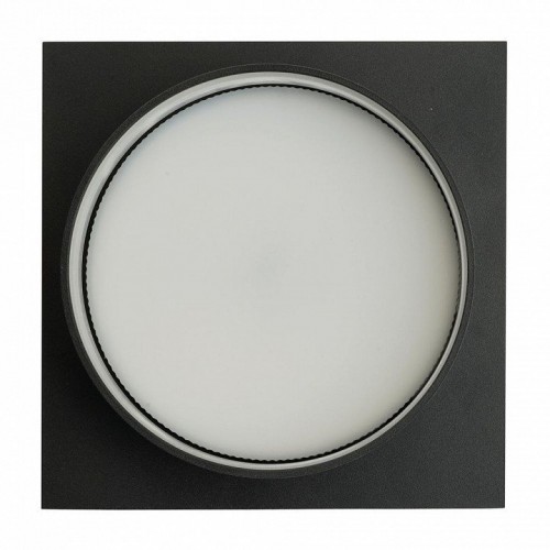 Светильник встраиваемый Feron DL703 LUNA потолочный GX70 черный квадрат 51100