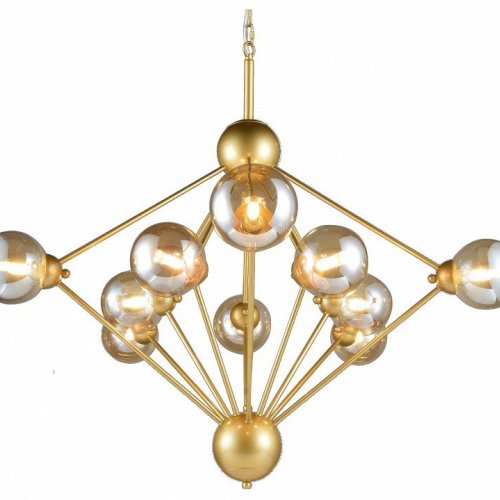 Подвесная люстра Natali Kovaltseva Stuttgart STUTTGART 91006/10C GOLD