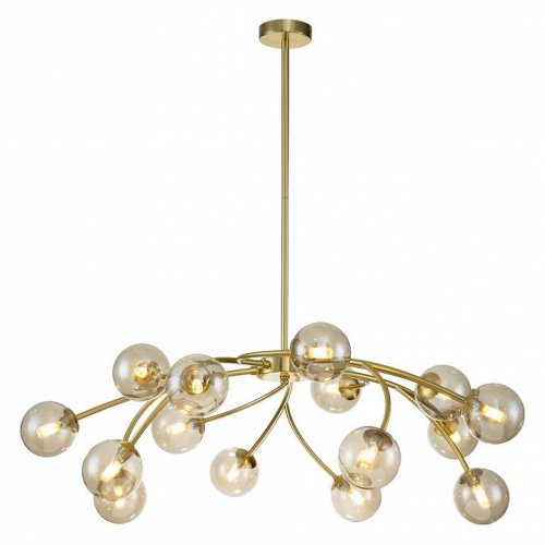 Люстра на штанге Indigo Intero 11024/15R Gold