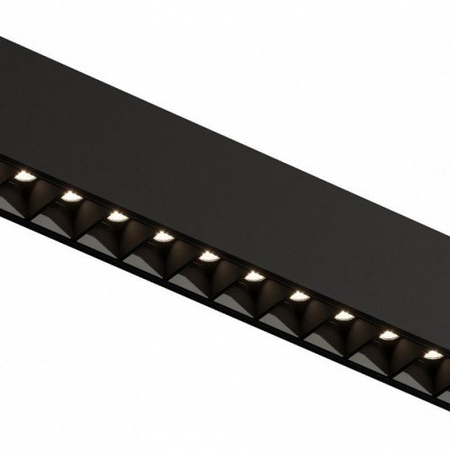 Трековый светодиодный светильник Denkirs Simple Grill DK8101-BK