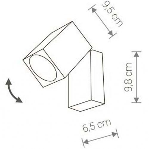 Уличный настенный светильник Nowodvorski Primm 9551
