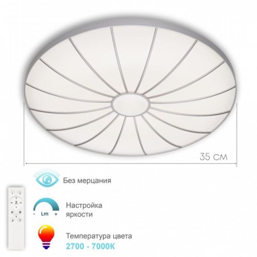 Потолочный светильник Turin 3306.B202-350 Silver