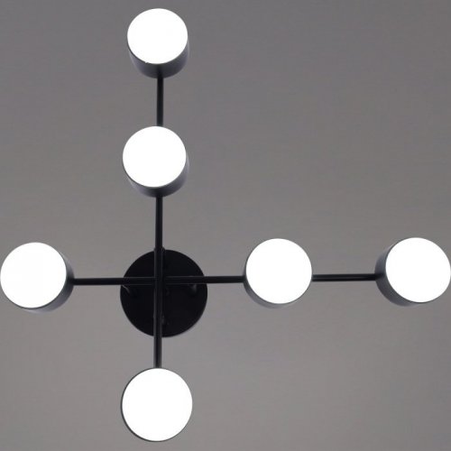 Потолочная люстра Reluce 03725-0.3-06 BK GX53 Потолочная люстра Reluce 03725-0.3-06 BK GX53