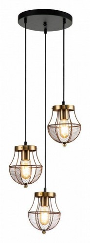 Подвесной светильник Indigo Pallo 10011/3P Gold Подвесной светильник Indigo Pallo 10011/3P Gold
