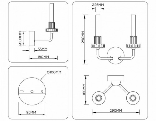 Бра Ambrella Light LH LH53130