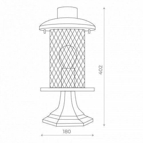 Уличный светильник ST Luce Lastero SL080.405.01