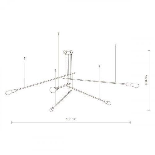 Подвесная люстра Nowodvorski Pile 9127