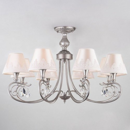 Потолочная люстра Eurosvet Incanto 60069/8 серебро Потолочная люстра Eurosvet Incanto 60069/8 серебро