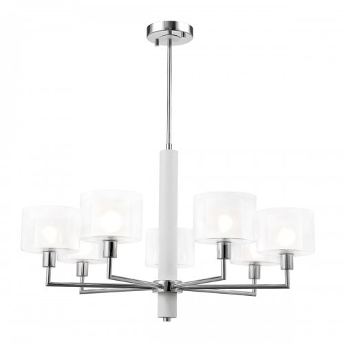 Подвесная люстра Crystal Lux Maestro SP-PL7 Chrome