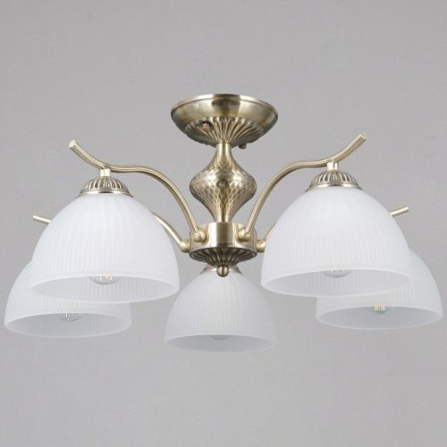 Люстра на штанге ILLUMICO  IL0896-5CSQ-26 AB ELITE