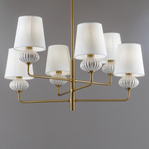 Потолочная люстра Freya Ceramics FR2029PL-06BS