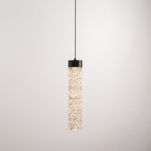 Подвесной светильник MD24030028 MD24030028-1A matt black/clear