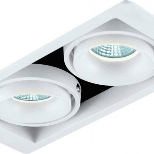 Точечный светильник Lumme DL18615/02WW-SQ White/Black