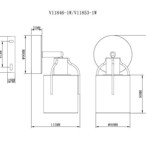 Спот Inari V11853-1W