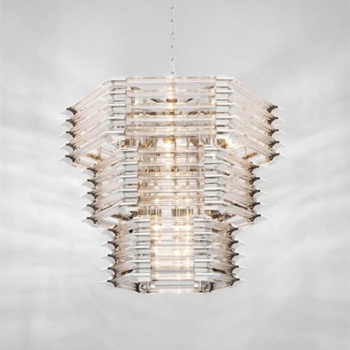 Подвесная люстра DeLight Collection Wren KG0970P-12 nickel Подвесная люстра DeLight Collection Wren KG0970P-12 nickel