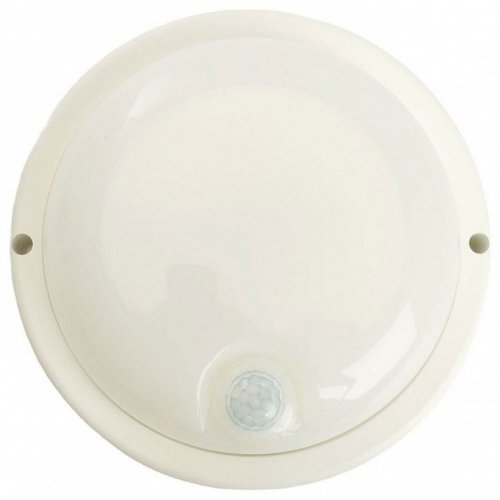 Светильник светодиодный пылевлагозащищённый с ИК-датчиком Feron AL3006 в пластиковом корпусе 18W 4000K 220V IP65 белый 48995 Светильник светодиодный пылевлагозащищённый с ИК-датчиком Feron AL3006 в пластиковом корпусе 18W 4000K 220V IP65 белый 48995