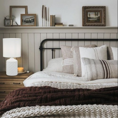 Интерьерная настольная лампа Akron 10165/L White