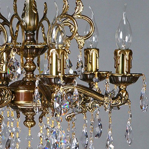 Подвесная люстра Ambiente by Brizzi Leon 2128/6 PB Tear Drop Подвесная люстра Ambiente by Brizzi Leon 2128/6 PB Tear Drop