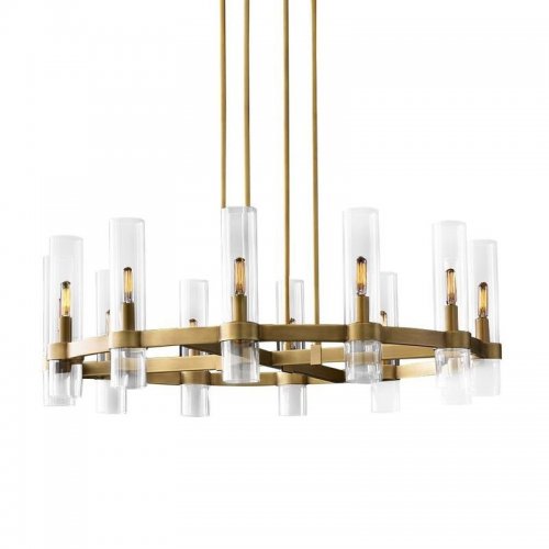 Подвесная люстра Ravelle MT8888-8H antique brass Подвесная люстра Ravelle MT8888-8H antique brass