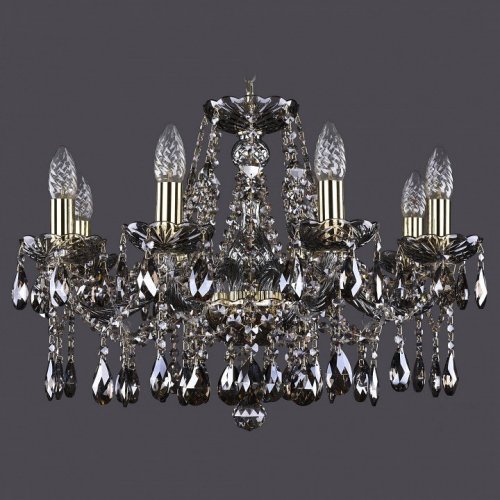 Подвесная люстра Bohemia Ivele Crystal 1413/8/200/G/M731