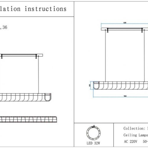 Подвесной светильник Kink Light Гэлли 07599-90L,36 Подвесной светильник Kink Light Гэлли 07599-90L,36
