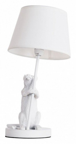 Интерьерная настольная лампа Arte Lamp Gustav A4420LT-1WH Интерьерная настольная лампа Arte Lamp Gustav A4420LT-1WH