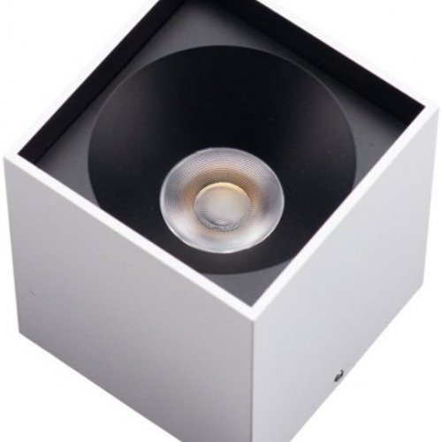 Точечный светильник AM482 BK+WH 10W