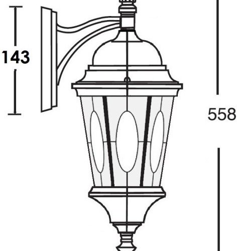 Настенный фонарь Oasis Light уличный ASTORIA 2M 91402M cover Gb овал Настенный фонарь Oasis Light уличный ASTORIA 2M 91402M cover Gb овал