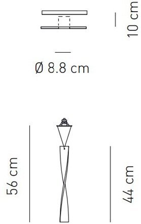 Точечный светильник Aura FAAURA44BCCR12V