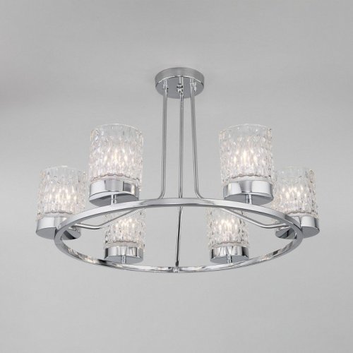 Потолочная люстра Eurosvet Calle 60127/6 хром Потолочная люстра Eurosvet Calle 60127/6 хром