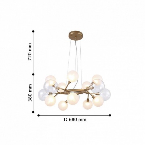 Подвесная люстра Favourite Babylon 2515-10P Подвесная люстра Favourite Babylon 2515-10P