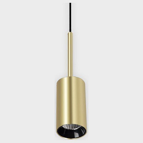 Подвесной светодиодный светильник Italline DL 3038 black/gold
